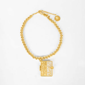 Secret Scriptures Bracelet: Believe - Gold